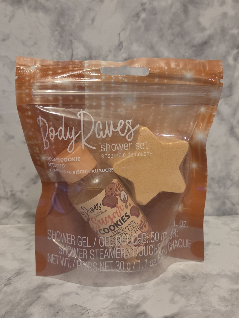 Sugar Cookie Shower Set — Orange